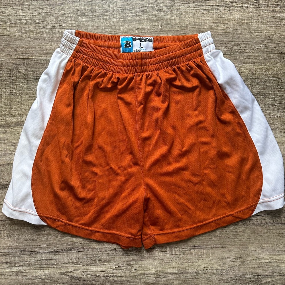 Boombah Women’s Softball Shorts in Texas Orange